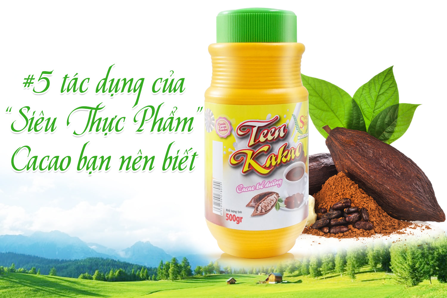 Bột ca cao SingViet 400g