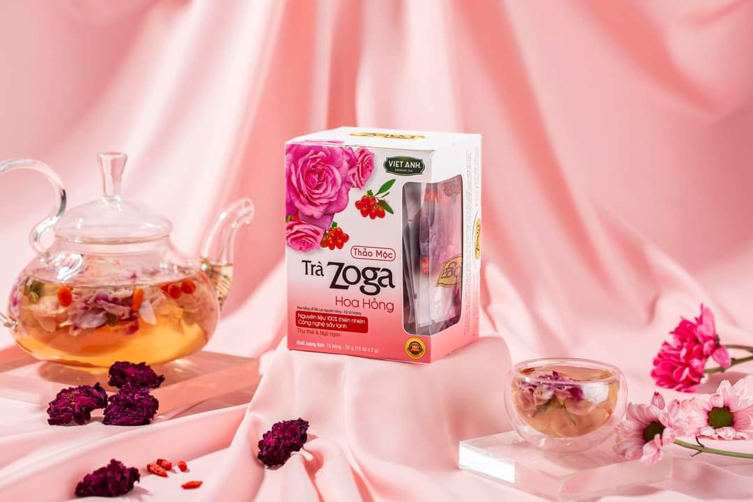 Trà Zoga - Thảo mộc hoa hồng VIỆT ANH 30g