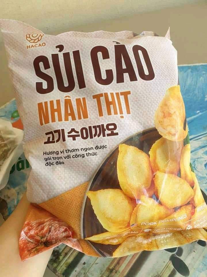 Sủi cảo Hacao nhân thịt 500g