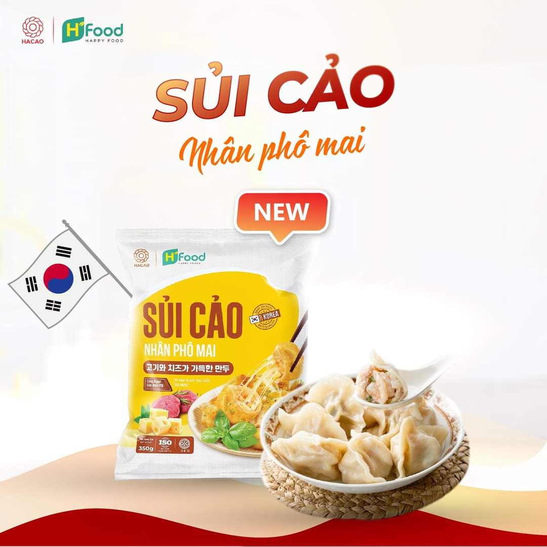 Sủi cảo nhân phô mai 500g