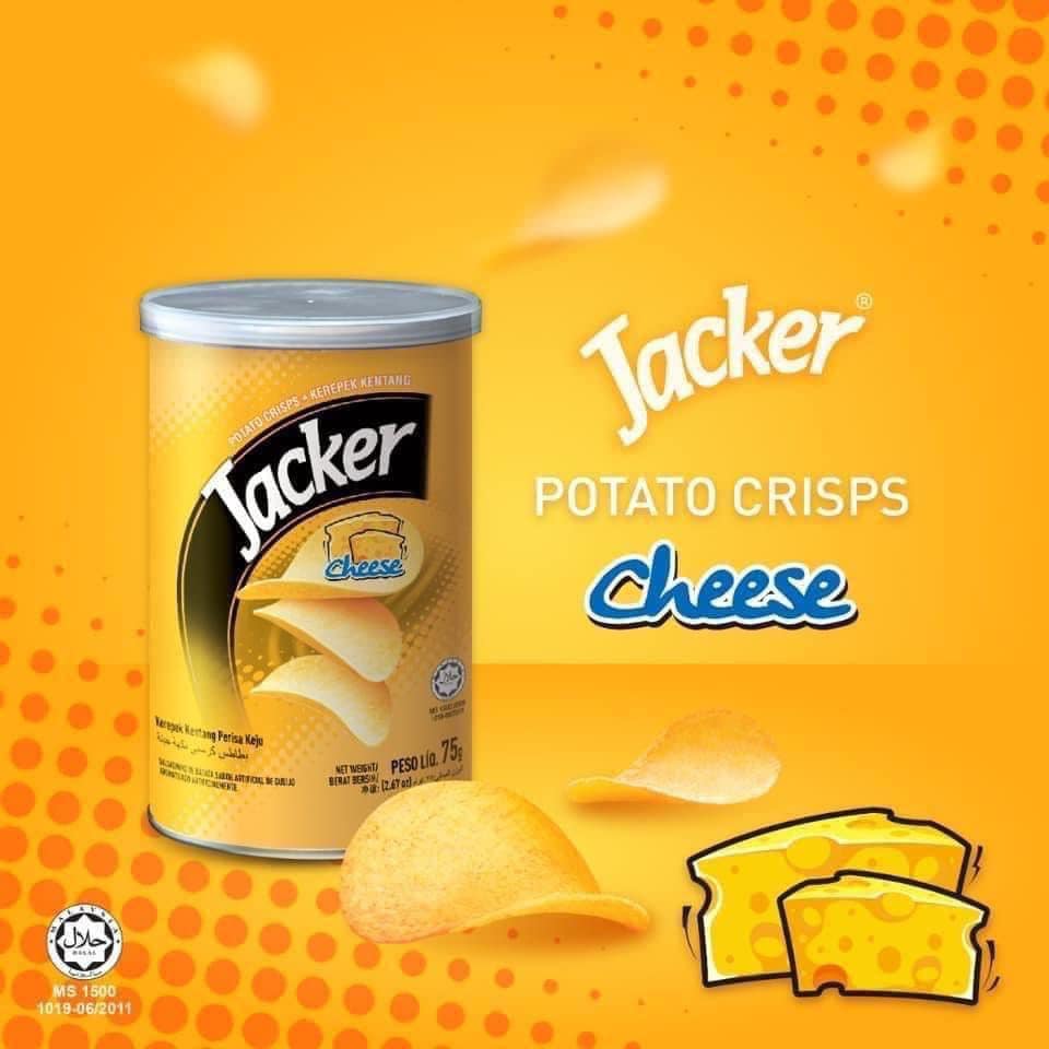 Jacker Potatoes - Cheese Flavor 60g