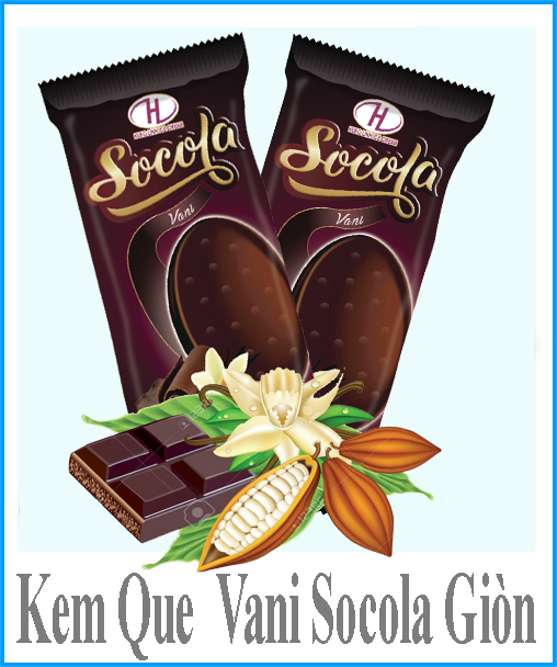 Kem Socola giòn 10 chiếc/túi