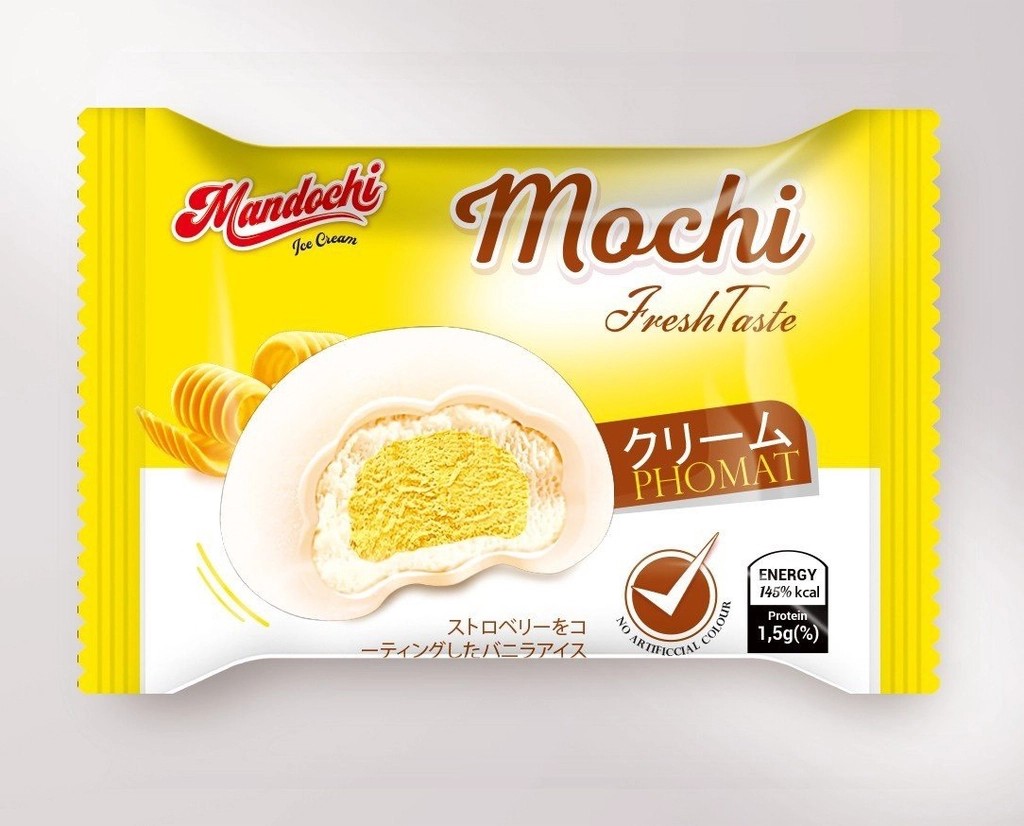 Kem Mochi Pho mai Mandochi 30 chiếc/thùng