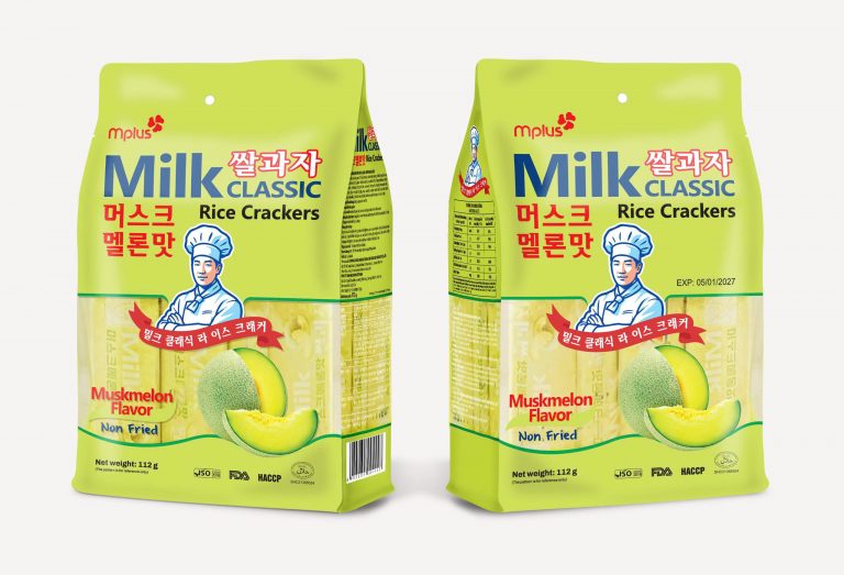 BÁNH GẠO SỮA MILK CLASSIC HƯƠNG DƯA LƯỚI 112G