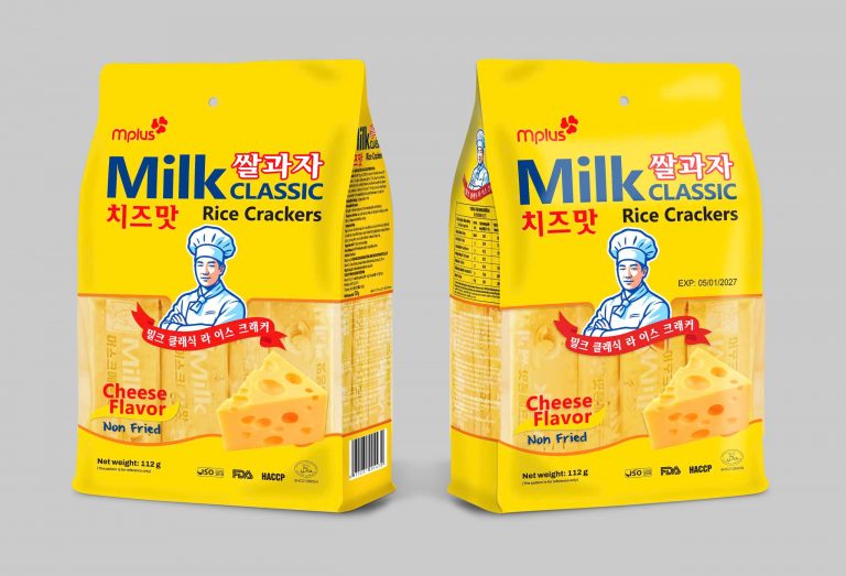 BÁNH GẠO SỮA MILK CLASSIC HƯƠNG PHÔ MAI 112G
