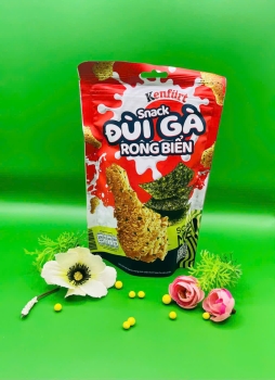 Snack Đùi Gà Rong Biển 82g/ gói, 12 túi/bịch