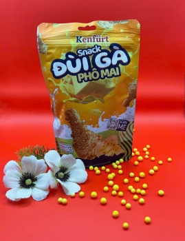 Snack Đùi Gà Phomai 82g, 12 túi/bịch