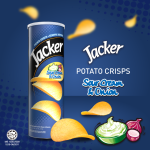 Bánh khoai tây chiên Jacker - Vị hành chua 150g
