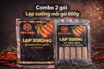 Combo 2 gói Lạp xưởng nguyên vị 600g và Lạp xưởng tiêu đen 600g