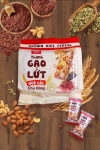 Thanh kẹo gạo lức ngũ cốc chà bông 245g