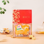 Bánh xốp giòn Yến mạch trứng muối BONMI 203g