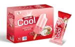 Kem đậu đỏ cốt dừa Hùng Linh Cool - 10 chiếc/hộp