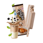 Pearl milk tea ice cream - 10 pieces/box