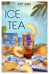 Trà ICETEA vị đào bổ sung Vitamin C, 15g x 18 gói