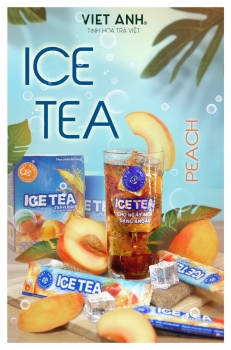 Trà ICETEA vị đào bổ sung Vitamin C, 15g x 18 gói