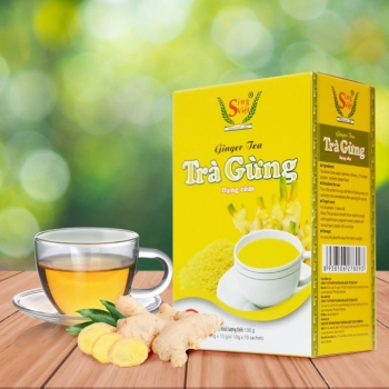 Trà gừng cốm vàng 100g